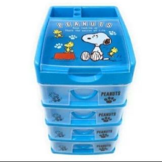 スヌーピー(SNOOPY)のSNOOPY  5段収納ボックス(ケース/ボックス)