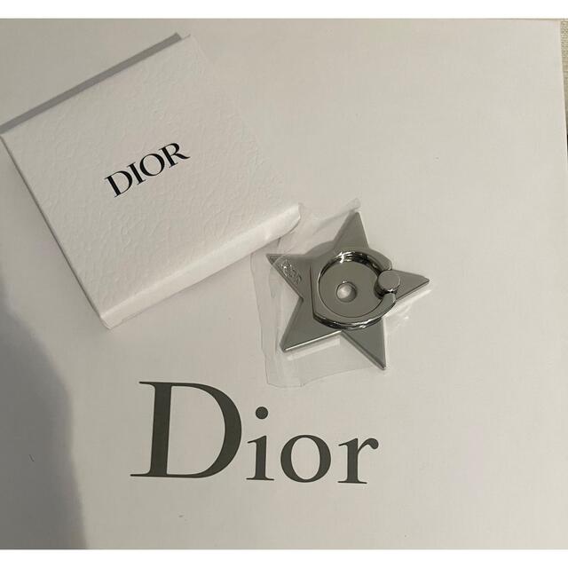 Dior(ディオール)のディオール　スマホリング スマホ/家電/カメラのスマホアクセサリー(その他)の商品写真