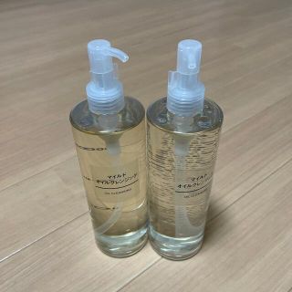 ムジルシリョウヒン(MUJI (無印良品))の無印良品 マイルドオイルクレンジング 400ml✖️2(クレンジング/メイク落とし)