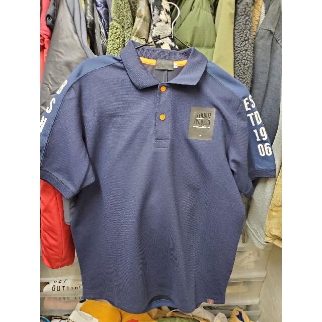 美品　オークリー　ゴルフ　ポロシャツ　サイズ6　紺　ネイビー
