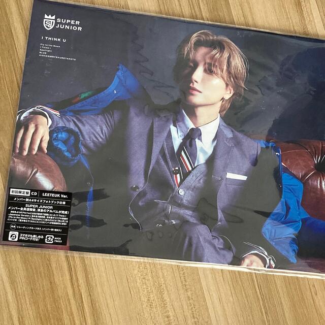 SUPER JUNIOR(スーパージュニア)のSUPER JUNIOR I THINK U 初回限定版 leeteuk エンタメ/ホビーのCD(K-POP/アジア)の商品写真