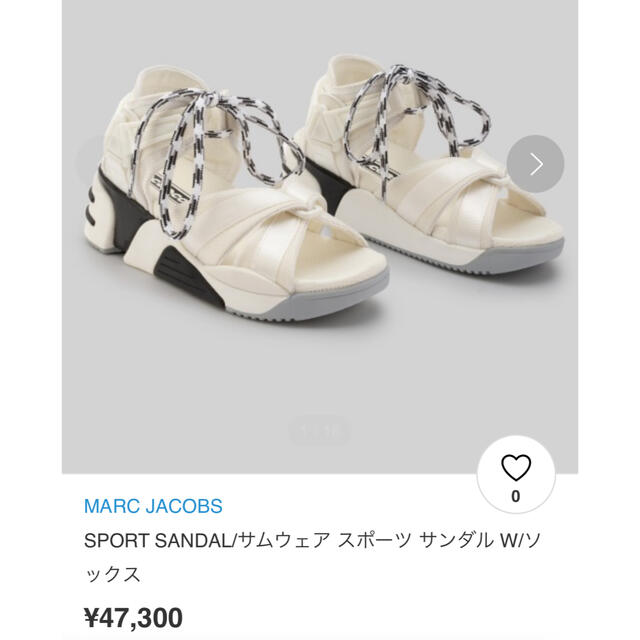 MARC JACOBS(マークジェイコブス)のMARC JACOBS SPORT SANDAL サムウェア スポーツ サンダル レディースの靴/シューズ(サンダル)の商品写真