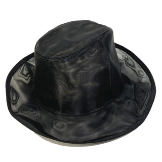 フェンディ(FENDI)のフェンディ FXQ206 メッシュ 帽子 ハット ポリアミド ブラック(ハット)