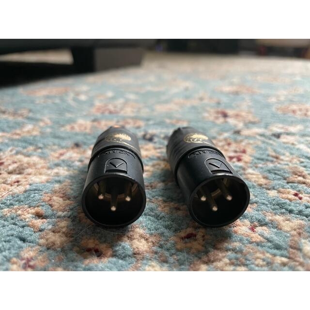 カルダス RCA/XLR 変換アダプタ スマホ/家電/カメラのオーディオ機器(その他)の商品写真