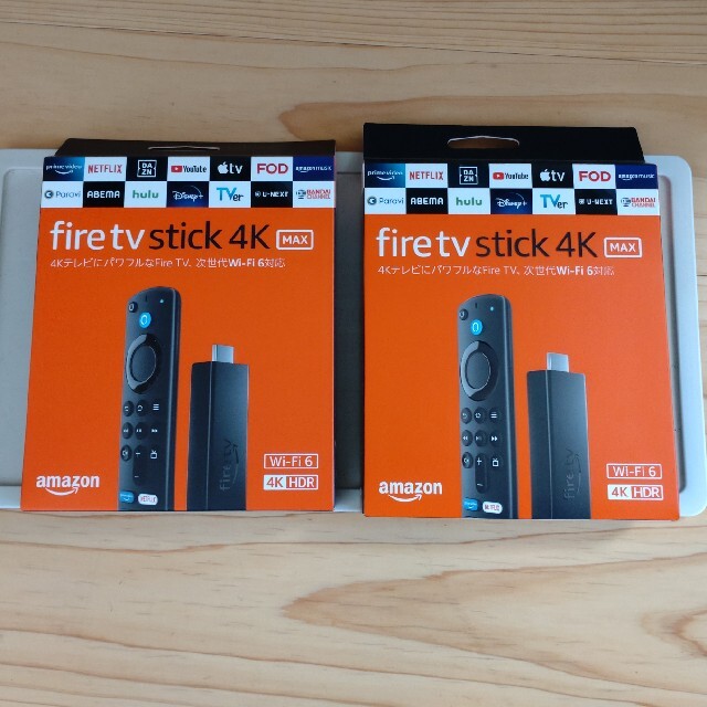 新品未開封　fire tv stick 4K