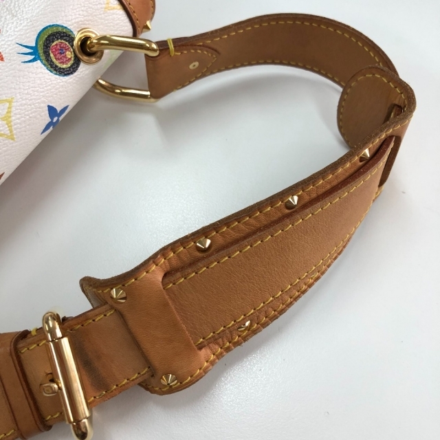 LOUIS VUITTON(ルイヴィトン)のルイヴィトン LOUIS VUITTON アイ ミス ユー サック ラバ M92051 モノグラムマルチ 肩掛け リボン ショルダーバッグ モノグラムマルチカラーキャンバス ブロン ホワイト レディースのバッグ(ショルダーバッグ)の商品写真