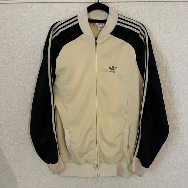 adidas(アディダス)の70s adidas ATP トラックジャケット アイボリー×ブラック メンズのトップス(ジャージ)の商品写真