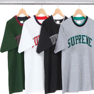シュプリーム(Supreme)のsupreme Arc Logo Double Ringer Top(Tシャツ/カットソー(半袖/袖なし))