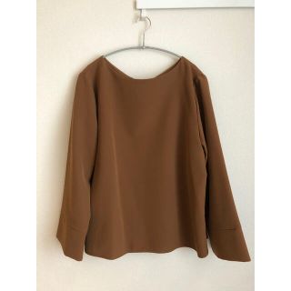 ルクールブラン(le.coeur blanc)の【美品】ハーフジップブラウス(シャツ/ブラウス(長袖/七分))