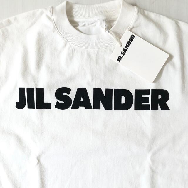 Jil Sander(ジルサンダー)の専用　本物　Jilsander ジルサンダー  ロゴ　Tシャツ　XS レディースのトップス(Tシャツ(半袖/袖なし))の商品写真