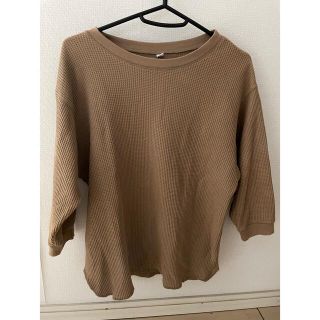 ユニクロ(UNIQLO)のユニクロ　ワッフルクルーネックT(Tシャツ(長袖/七分))