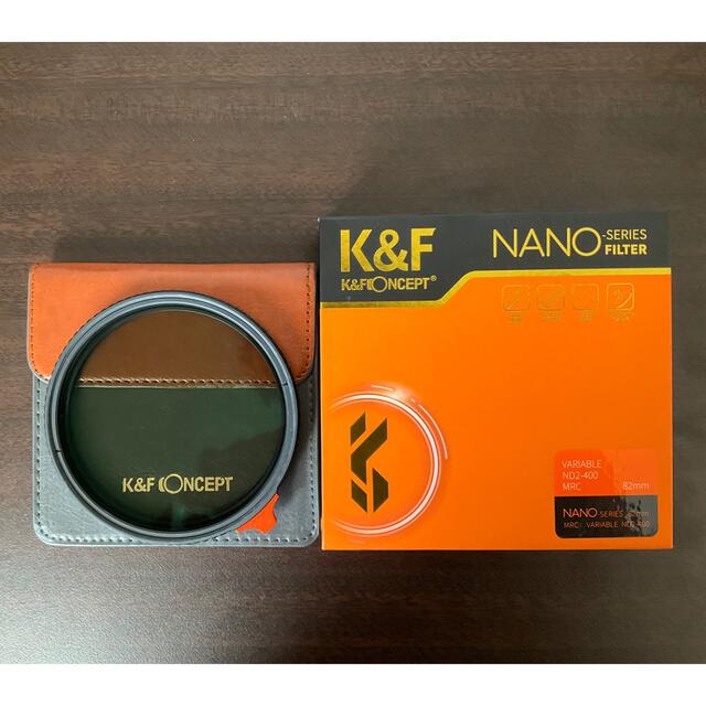 K&F Concept 82mm 可変NDフィルター ND2-ND400 - フィルター