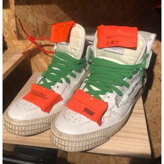 オフホワイト(OFF-WHITE)のOFF-WHITE “LOW 3.0”スニーカー　ホワイト(スニーカー)