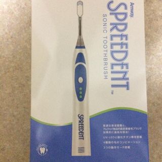 ★新品 未使用 Amway SPREEDENT 音波振動ハブラシ(電動歯ブラシ)