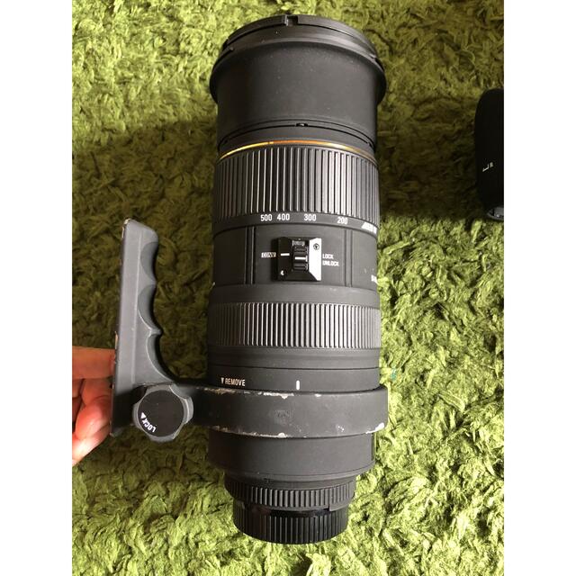 シグマ SIGMA 50-500mm F4-6.3D ニコン用 スマホ/家電/カメラのカメラ(レンズ(ズーム))の商品写真