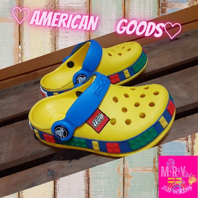 CROSS(クロス)の【当日配送】【新品】子供用CROCS　LEGOver. キッズ/ベビー/マタニティのキッズ靴/シューズ(15cm~)(サンダル)の商品写真