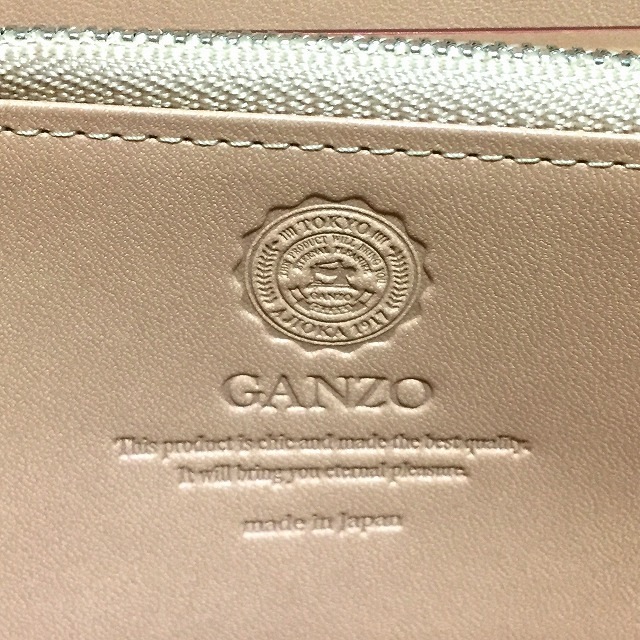GANZO(ガンゾ)のガンゾ 長財布 - ダークブラウン レザー レディースのファッション小物(財布)の商品写真