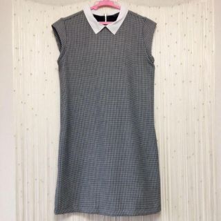 ザラ(ZARA)の1回のみ♡ZARA 襟付き ワンピース(ミニワンピース)