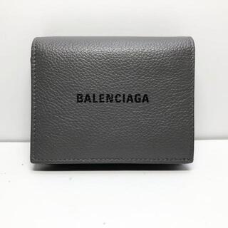バレンシアガ(Balenciaga)のバレンシアガ 2つ折り財布 - 655685 グレー(財布)