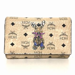 エムシーエム(MCM)のエムシーエム 2つ折り財布 - うさぎ 合皮(財布)