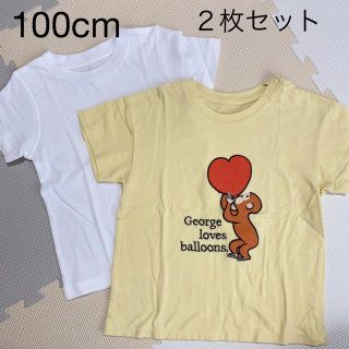 ユニクロ(UNIQLO)のユニクロ おさるのジョージ 子供服 100cm(Tシャツ/カットソー)