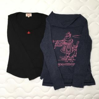 ヴィヴィアンウエストウッド(Vivienne Westwood)の新品 カットソー 二枚セット(カットソー(長袖/七分))