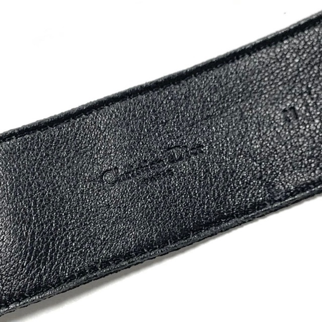 DIOR MEN ロゴ刺繍 キーホルダー金具付き ベルト E3400