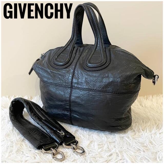 極美品⭐️ジバンシー ナイチンゲール 2way レザー 黒 ショルダー