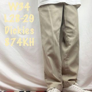 ディッキーズ(Dickies)の【W34L28-29インチ】Dickies874KHテーパードオリジナルフィット(ワークパンツ/カーゴパンツ)