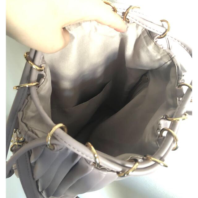 しまむら(シマムラ)の専用　巾着バッグ　 レディースのバッグ(ショルダーバッグ)の商品写真