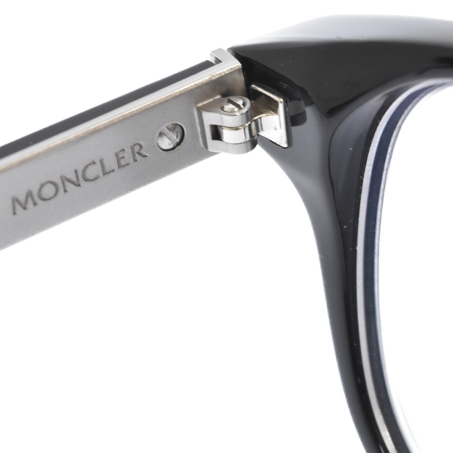 MONCLER モンクレール ×FRAGMENT DESIGN フラグメント ロゴテンプルアイウェア 眼鏡 ML0091-D ブラック 