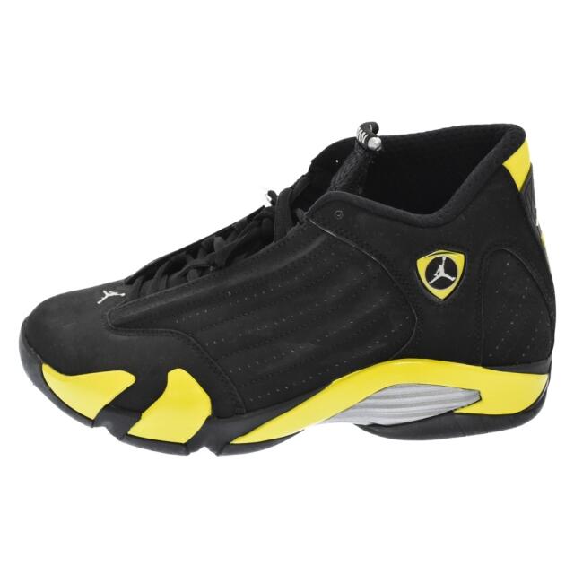 NIKE ナイキ AIR JORDAN 14 RETRO エアジョーダン14 レトロ ハイカットスニーカー サンダー ブラック 487471-07011センチ全高