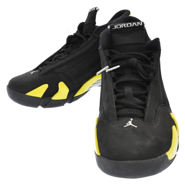 NIKE ナイキ AIR JORDAN 14 RETRO エアジョーダン14 レトロ ハイカットスニーカー サンダー ブラック 487471-07011センチ全高