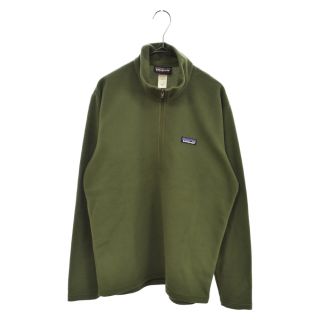 パタゴニア(patagonia)のPATAGONIA パタゴニア シンチラフリースハーフジップジャケット グリーン 26267FA11(フライトジャケット)