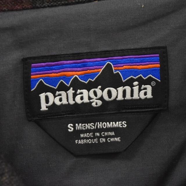 patagonia(パタゴニア)のPATAGONIA パタゴニア チェック柄ウール長袖シャツ レッド 52300FA14 メンズのトップス(シャツ)の商品写真