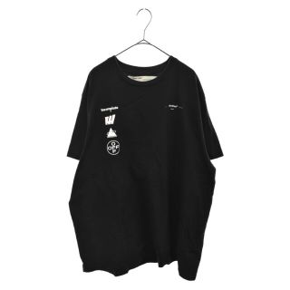 オフホワイト Tシャツ・カットソー(メンズ)(シルバー/銀色系)の通販