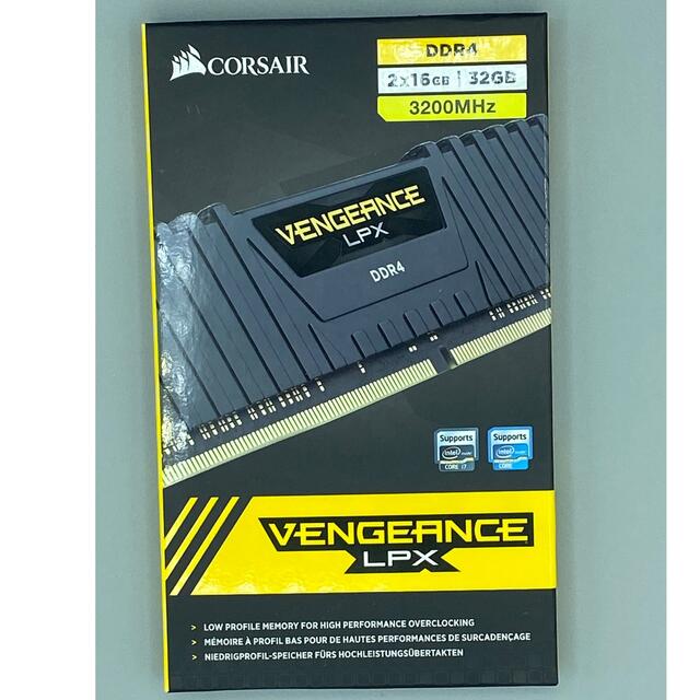 Mémoire RAM Corsair Vengeance Performance CMSX64GX4M2A3200C22 64Go