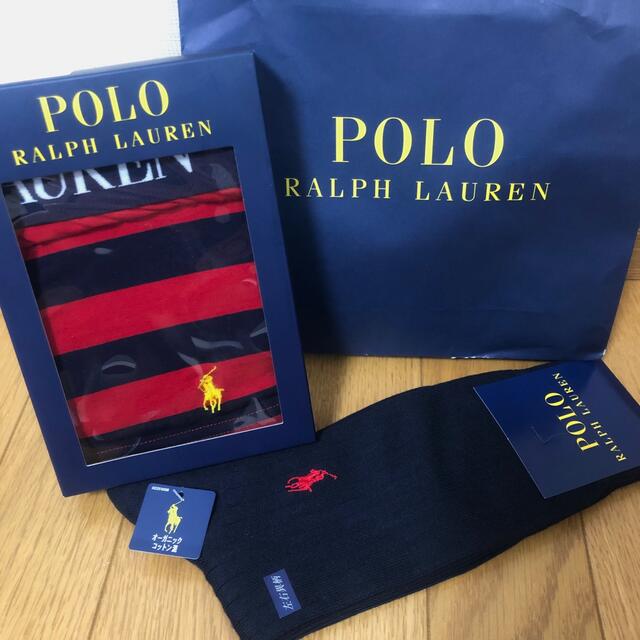 POLO RALPH LAUREN(ポロラルフローレン)のラルフローレン　ボクサーパンツ＆ソックス メンズのアンダーウェア(ボクサーパンツ)の商品写真