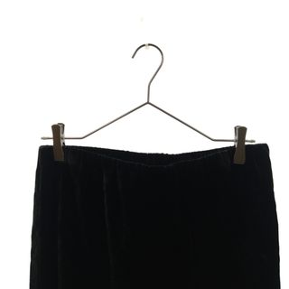 RAF SIMONS ラフシモンズ 21SS traight leg jogging ベルベット加工ロングパンツ ブラック