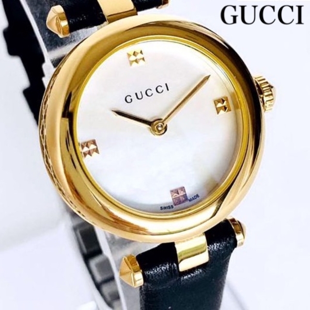 Gucci - ◆定価19.5万◆グッチGUCCI レディース女性 腕時計 新品マザーオブパール