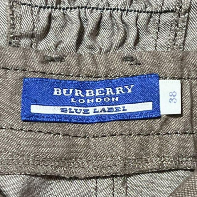 BURBERRY BLUE LABEL(バーバリーブルーレーベル)の【バーバリーブルーレーベル】サロペット オーバーオール デニム風 ホースロゴ レディースのパンツ(サロペット/オーバーオール)の商品写真