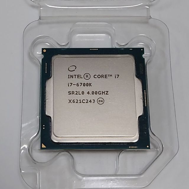 CPU Intel Core i7 6700K【JUNK】A9-24