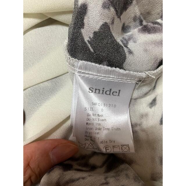 SNIDEL(スナイデル)のsnidel スナイデル　ワンピース　チュニック レディースのワンピース(ミニワンピース)の商品写真