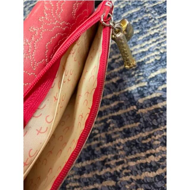 TSUMORI CHISATO(ツモリチサト)のツモリチサト　長財布　猫　ドット　水玉　ピンク　白 レディースのファッション小物(財布)の商品写真