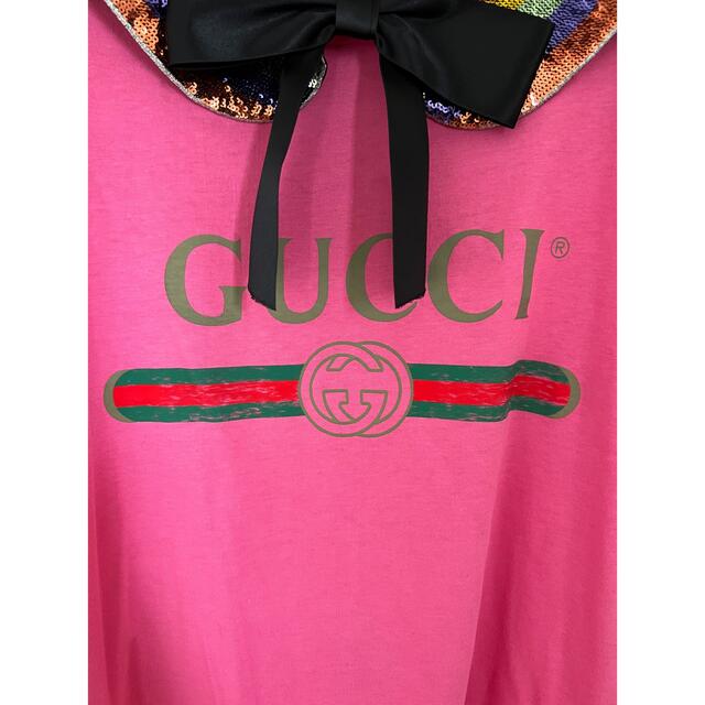 Gucci(グッチ)のグッチ　Tシャツ レディースのトップス(Tシャツ(半袖/袖なし))の商品写真