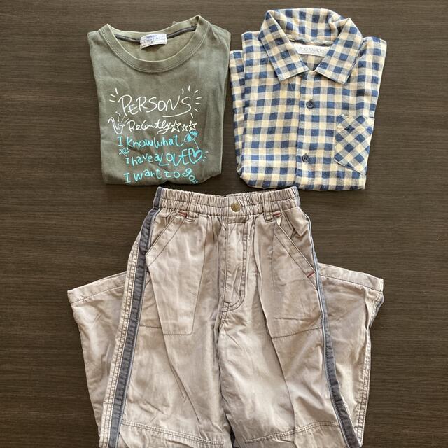 PERSON'S KIDS(パーソンズキッズ)の男の子　洋服3点セット　サイズ110 キッズ/ベビー/マタニティのキッズ服男の子用(90cm~)(その他)の商品写真