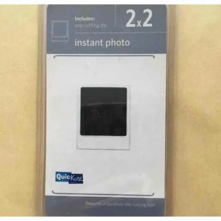 【クイックカッツ ダイ 2×2】インスタントフォト instant photo(その他)