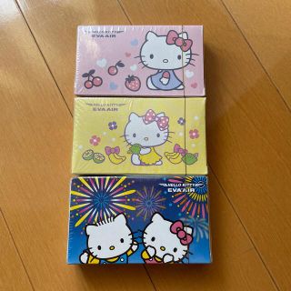 サンリオ(サンリオ)の非売品/新品EVA AIR*HELLO KITTYコラボトランプ(トランプ/UNO)