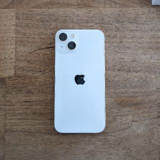 アイフォーン(iPhone)の新品　iPhone13 スターライト(スマートフォン本体)