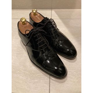 バーニーズニューヨーク(BARNEYS NEW YORK)の【バーニーズニューヨーク】エナメルシューズ 25.0cm プレーントゥ(ドレス/ビジネス)